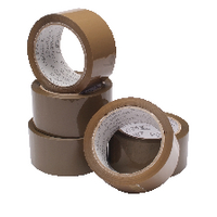 Packaging Tape 50mm x 66m Buff WX27010 (Pack of 6 Rolls)