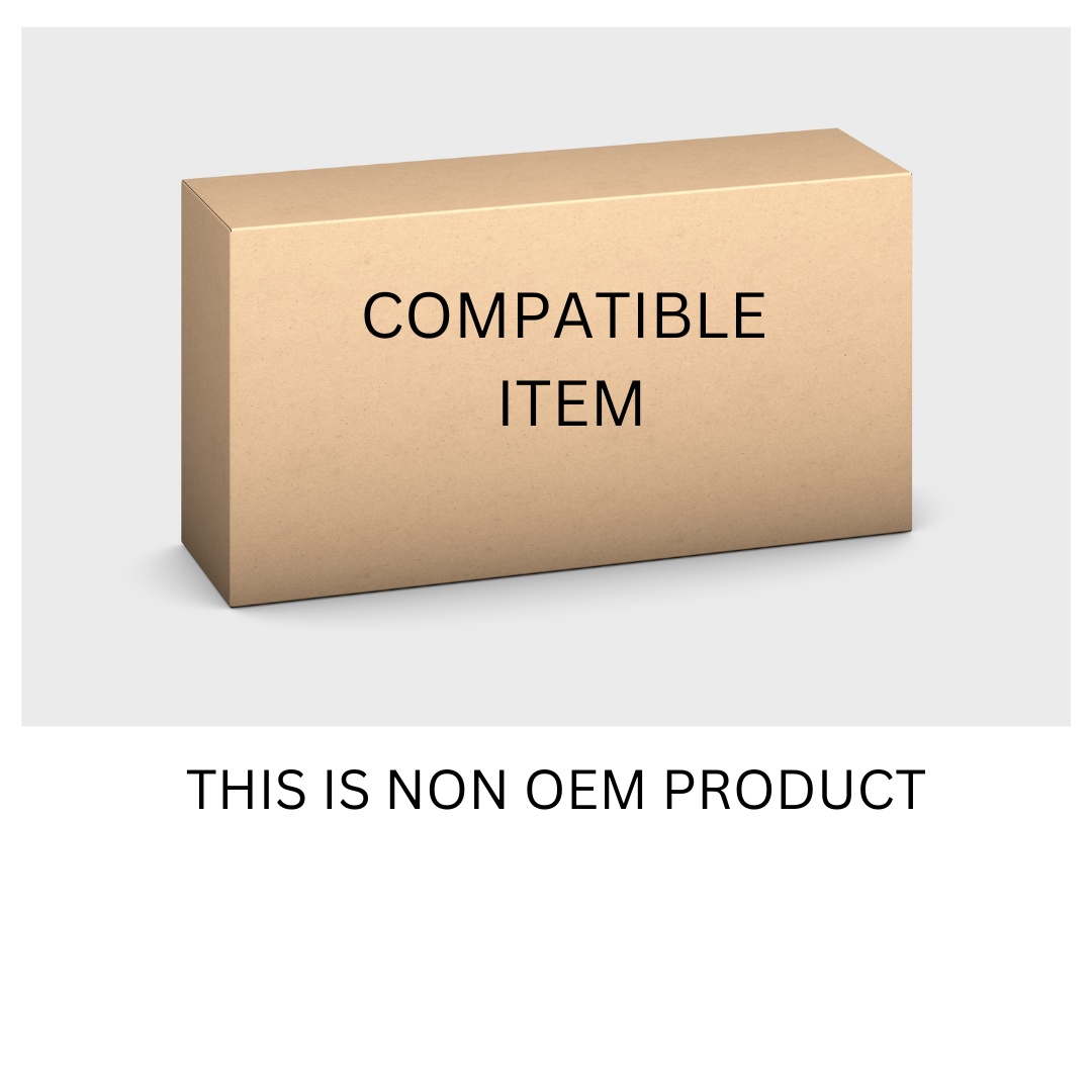 Compatible Dymo 12267 Labelling Tape Cassette Black on Clear 12mm x 4m