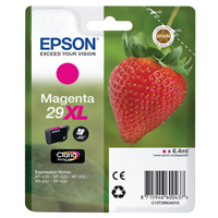 Epson 29 Black/Cyan/Magenta/Yellow Inkjet Cartridge Value Pack (Strawberry) C13T29864010 / T2986 