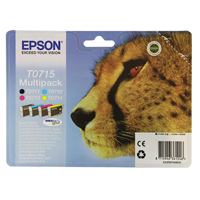 epson cartridge inkjet t0715 ultrajet durabrite multipack funkypen dx4000 cheetah d78 stylus use