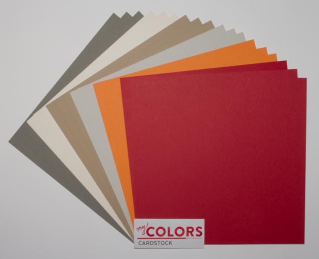 12x12 inch Light Colors No.2 Heavyweight 270gsm Cardstock Bundle 18