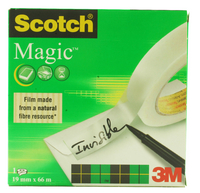 3M Scotch 810 Magic Tape 19mm x66m 8101966