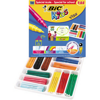 Bic Visa Colouring Pens Class Pack Pk 144