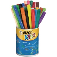 Bic Kids Visa Colour Felt Tip Pens Pk36