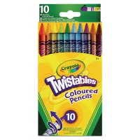 Crayola 10 Twistable Pencils 6Pk