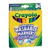 8 Ultra Clean Washable Markers