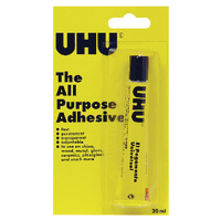 UHU All Purpose Adhesive 20ml Blister Card 44091
