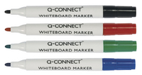 Q-Connect Dry Wipe Marker Assorted Pk 10 KF00880