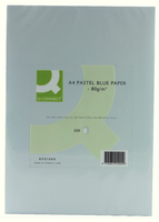 Q-Connect Coloured Copier Paper A4 80gsm Blue Ream