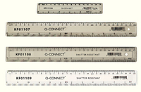 Q-Connect Ruler 150mm Clear