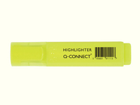 Q-Connect Highlighter Pen Yellow Pk 10