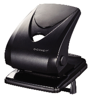 Q-Connect Heavy Duty Hole Punch Black