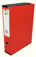 Q-Connect Box File Foolscap Red (Pk 5) KF20016