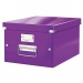 Leitz WOW Click and Store Box Medium Purple 60440062