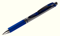 Pentel Energel XM Retractable Liquid Gel Pen Blue Medium BL77-C