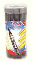 Pentel N850 Permanent Marker Bullet Tip Black N850T12-A