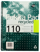Pukka Quality Recycled A4 Pad 80g 100pp