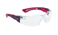 Bolle RUSHPPSI Rush+ Clear Lens A/S A/F Safety Specs