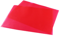 Cut Flush Folder Red A4 Pk 100 WX01485
