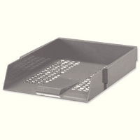 Plastic Letter Tray Grey WX10054A