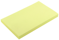 Yellow Note Repositionable Pad 75x125mm WX10503 (Pack of 12)