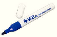 Whiteboard Marker Bullet Tip Blue WX98002 (Pack of 10)